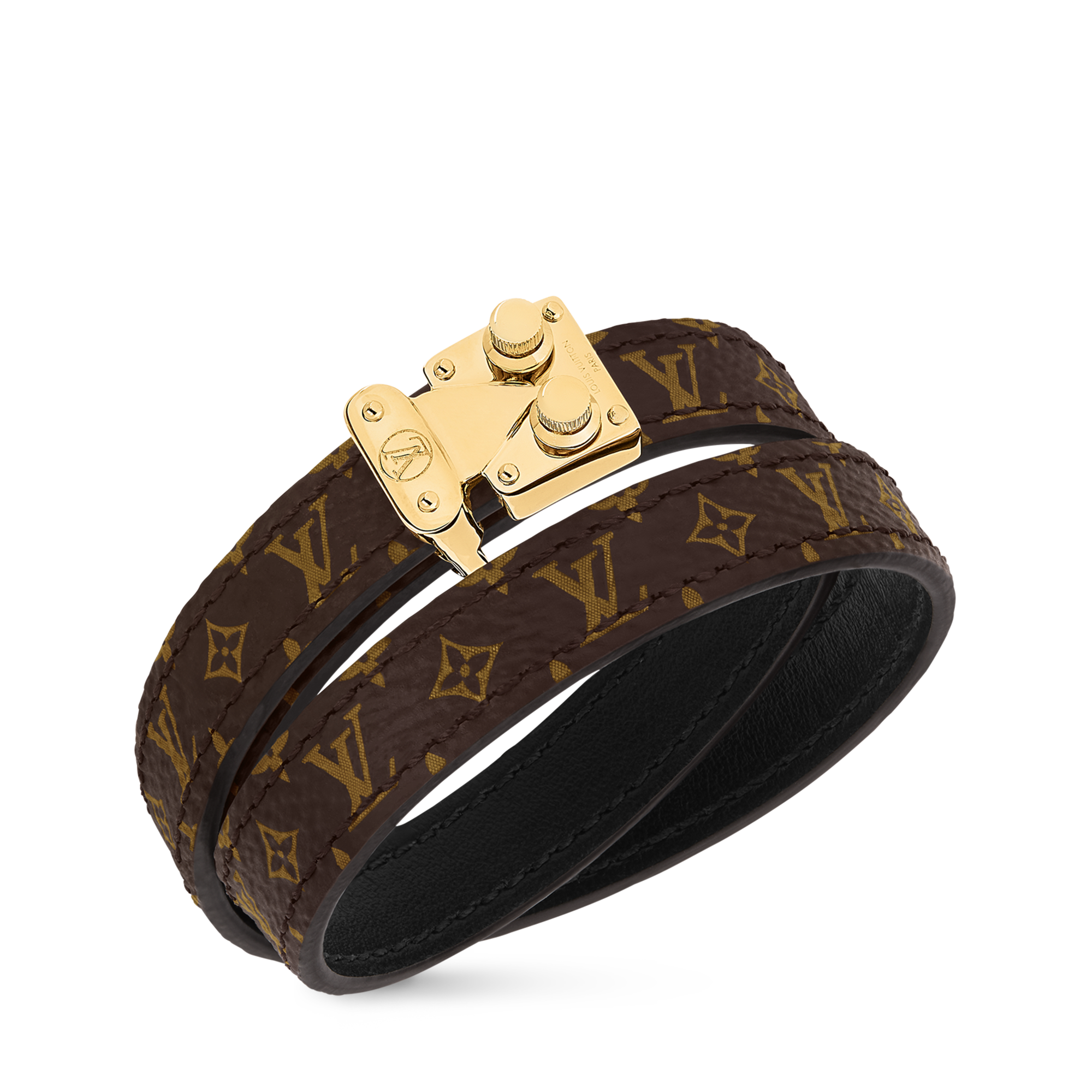 S-Lock Double Tour Bracelet Other Leathers - Fashion Jewellery